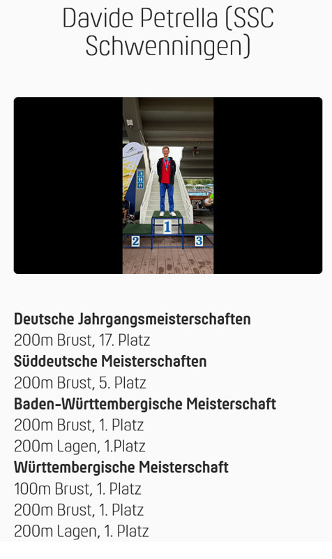 Schwimm- und Skiclub Schwenningen e.V. Schwimm- und Skiclub Schwenningen e.V.